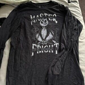 Black Long Sleeve Nightmare Before F 6 C 2